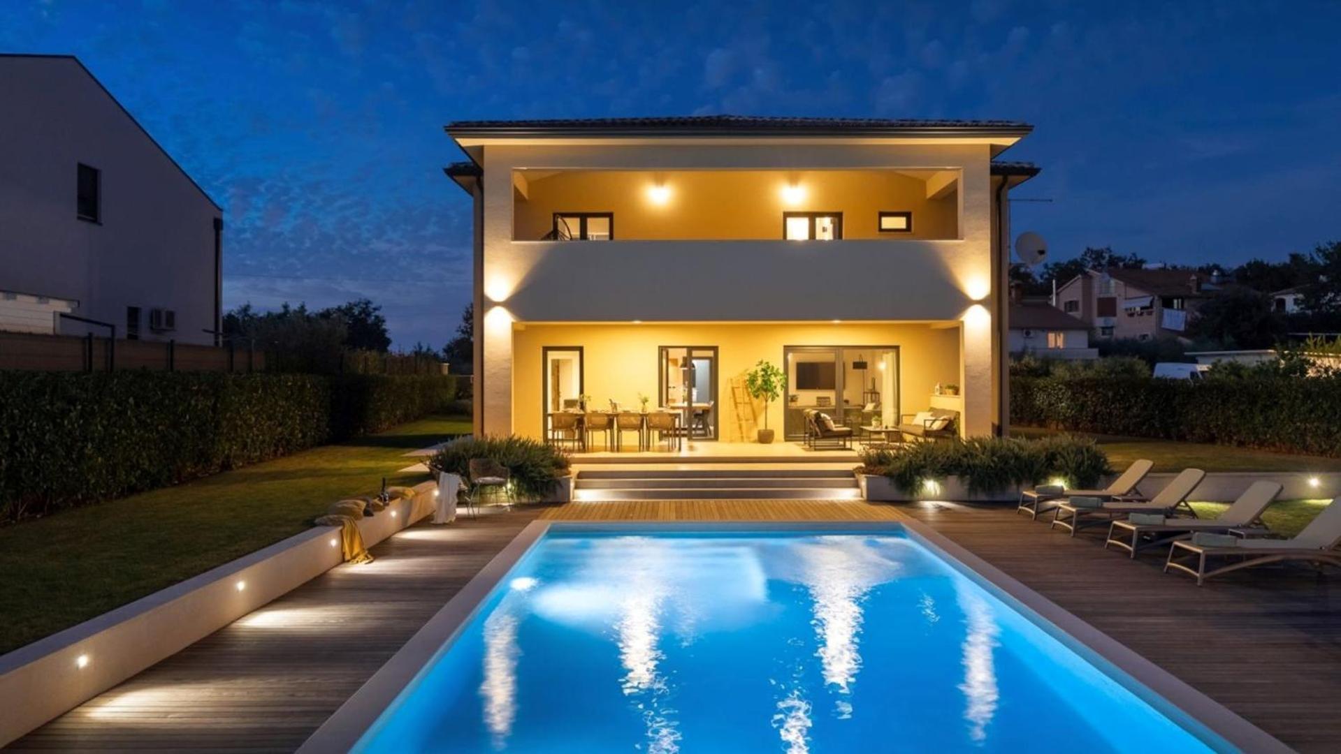 Villa Amoroso Nova Vas  外观 照片