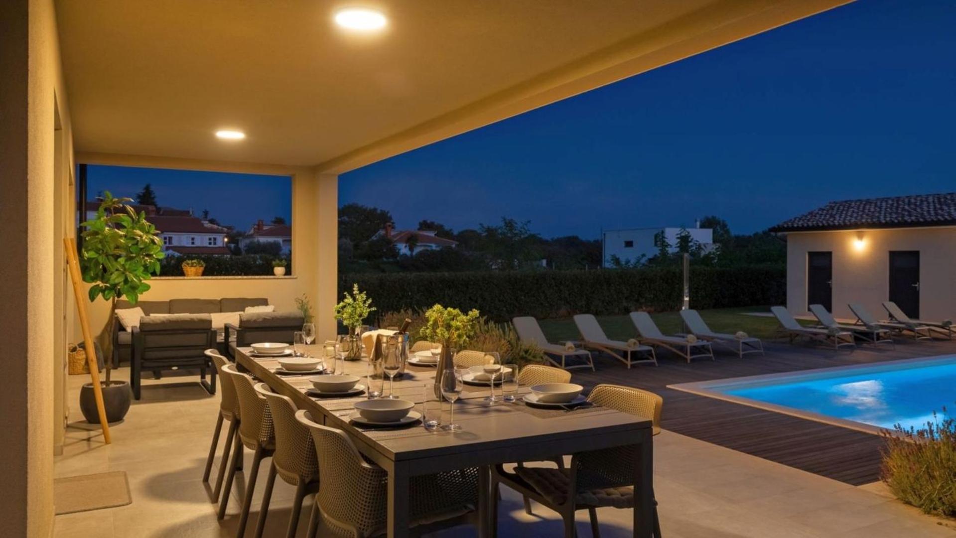 Villa Amoroso Nova Vas  外观 照片